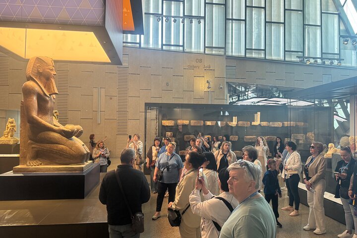 Giza Pyramids, Sphinx & Grand Egyptian Museum (GEM) All-Inclusive