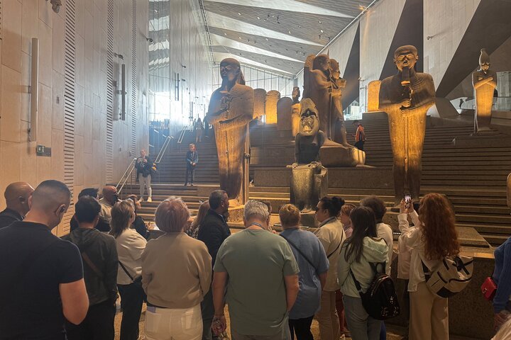 Giza Pyramids, Sphinx & Grand Egyptian Museum (GEM) All-Inclusive