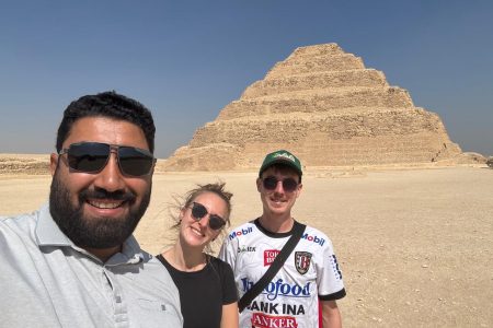 Day Tour To Saqqara and imhotep museum and Memphis and Dahshur Pyramids